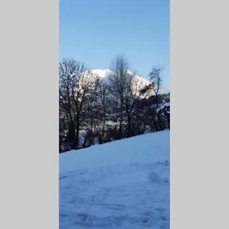 Appart En Rez De Jardin Clos Face Au Mont Blanc Combloux Exterior photo