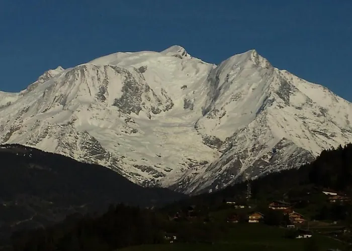 Appart En Rez De Jardin Clos Face Au Mont Blanc