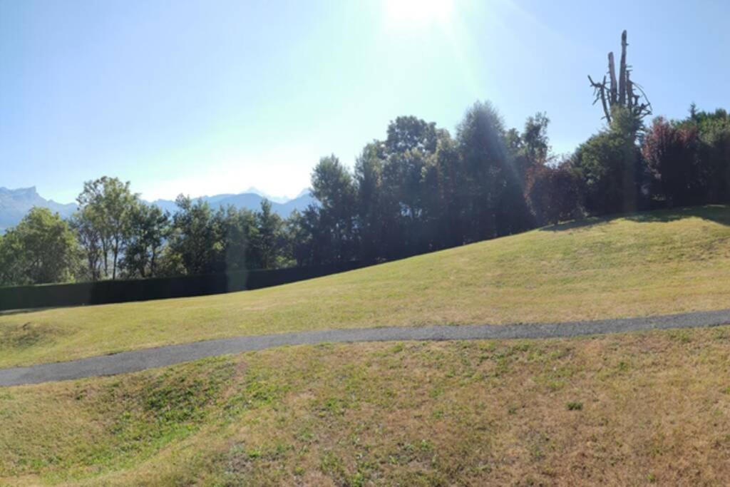 En Rez De Jardin Clos Face Au Mont Blanc Appartement Combloux