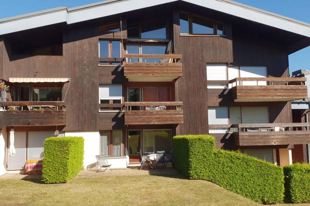En Rez De Jardin Clos Face Au Mont Blanc Apartment Combloux