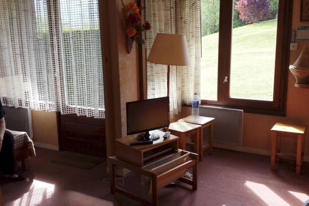 En Rez De Jardin Clos Face Au Mont Blanc Appartement